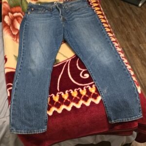 Levi's Women's Straight Leg Blue Jeans